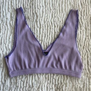 Shein Purple Cropped Top